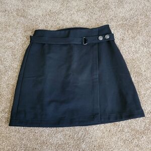 Maeve Anthropologie Mini Skirt Women's Size S Black